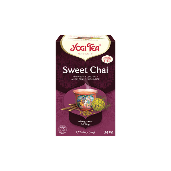 510567 Čaj Sladký chai 17 sáčků 34 g BIO YOGI TEA-1