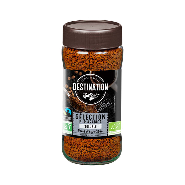 520054 Káva instantní 100 % Arabika 100 g BIO DESTINATION-1