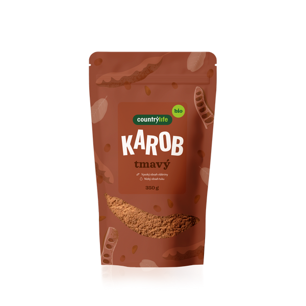 521023 Karobový prášek tmavý 350 g BIO COUNTRY LIFE-1