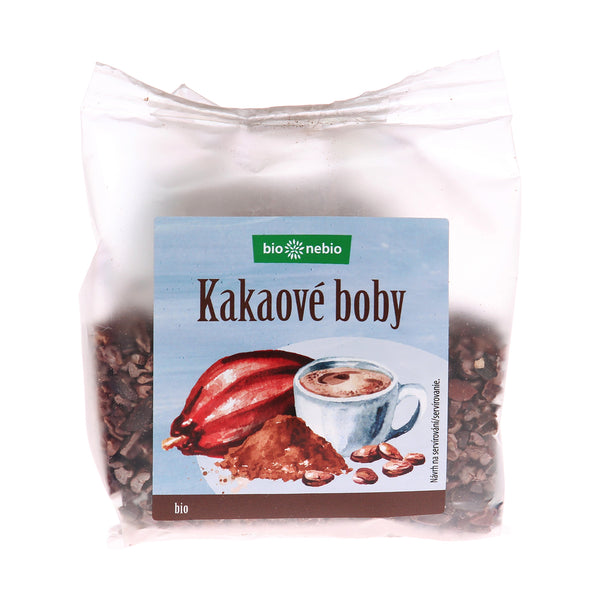 525078 Boby kakaové drcené 100 g BIO BIO NEBIO-1