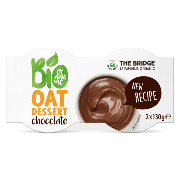 530057 Dezert ovesný čokoláda 2x130 g BIO THE BRIDGE-1