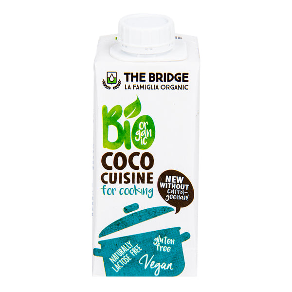 531130 Kokosová alternativa smetany na vaření 200 ml BIO THE BRIDGE-1