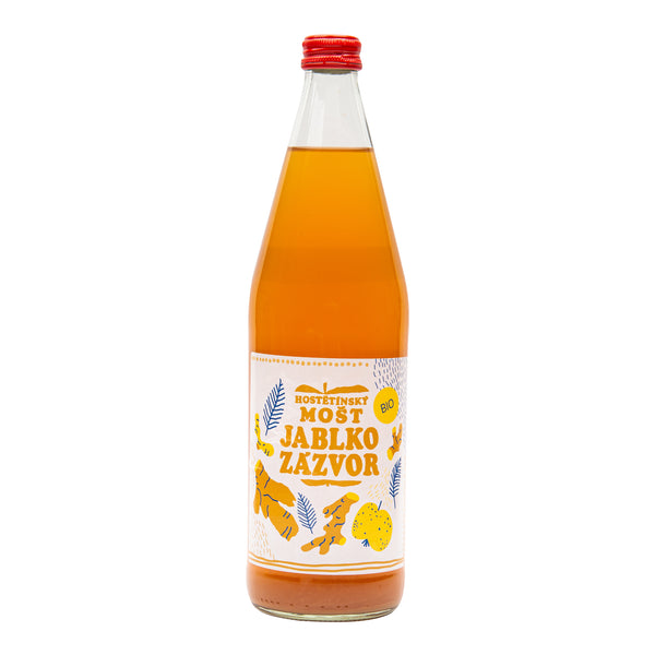 550056 Mošt jablečný se zázvorem 750 ml BIO MOŠTÁRNA HOSTĚTÍN-2
