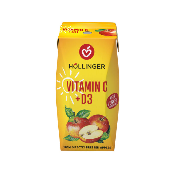 550179 Nektar jablko s obsahem vitaminu C a D3 3x200 ml HOLLINGER-2