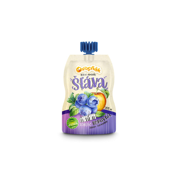552111 Mošt ovocný jablko-borůvka 200 ml OVOCŇÁK-1