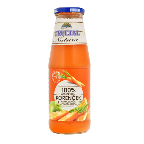 563005 Šťáva mrkvová 700 ml FRUCTAL-1