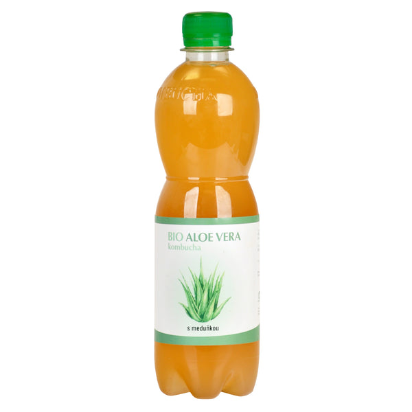 570024 Kombucha Aloe Vera s meduňkou 500 ml BIO STEVIKOM-1
