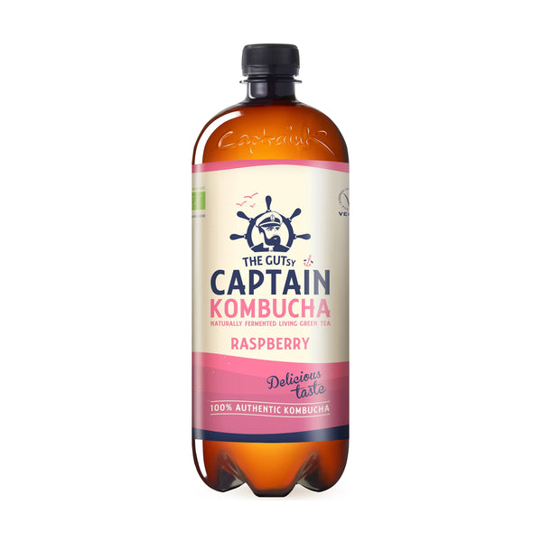 570088 Captain kombucha malina 1 l BIO THE GUTSY-1