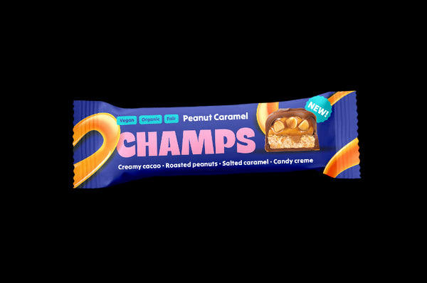 Champs Arašídovo-karamelová tyčinka BIO (45 g)