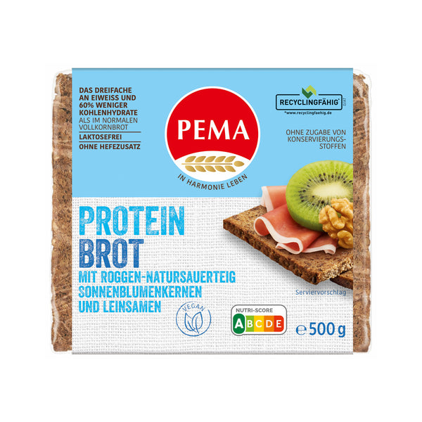 610088 Chléb proteinový se slunečnicovým semínkem 500 g BIO PEMA-1