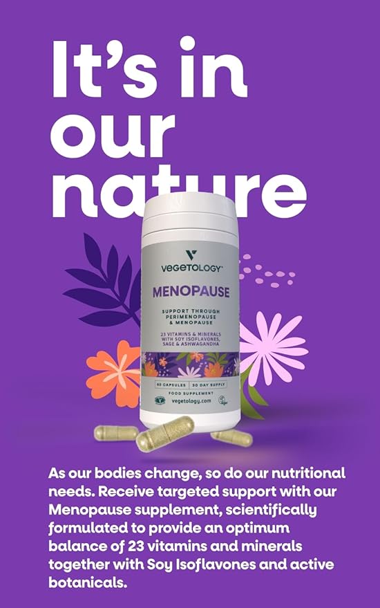 Vegetology Menopause - Vitamíny a minerály pro ženy v přechodu(60 kapslí)