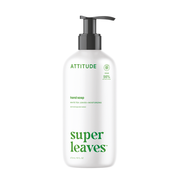 Attitude Tekuté mýdlo na ruce Super Leaves - olivové listy (473 ml)