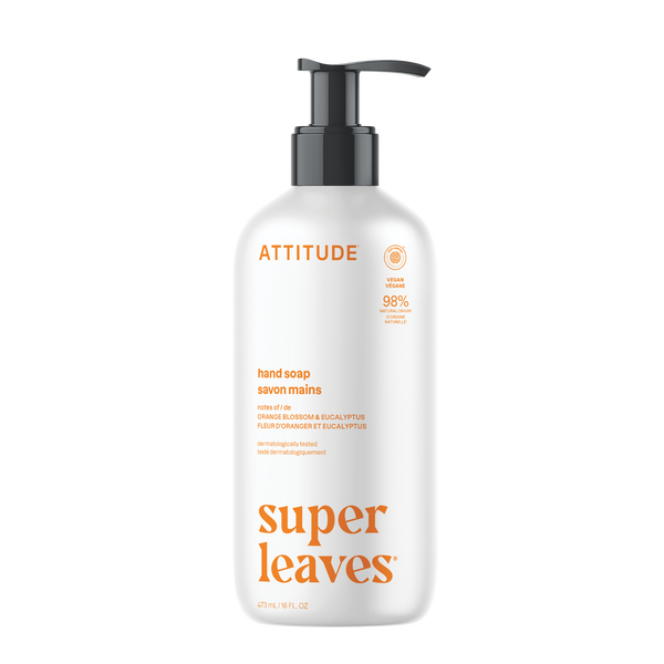 Attitude Tekuté mýdlo na ruce Super Leaves - pomerančové listy (473 ml)