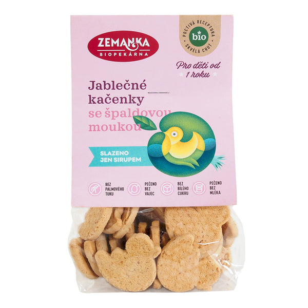 630179 Kačenky jablečné se špaldovou moukou 100 g BIO ZEMANKA-3