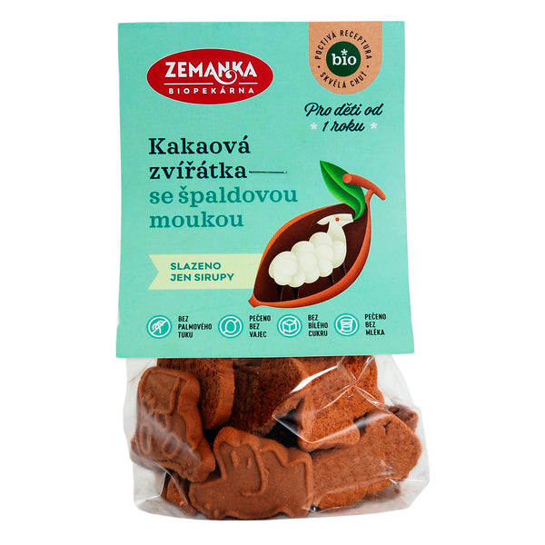 630183 Zvířátka špaldová kakaová 100 g BIO ZEMANKA-3