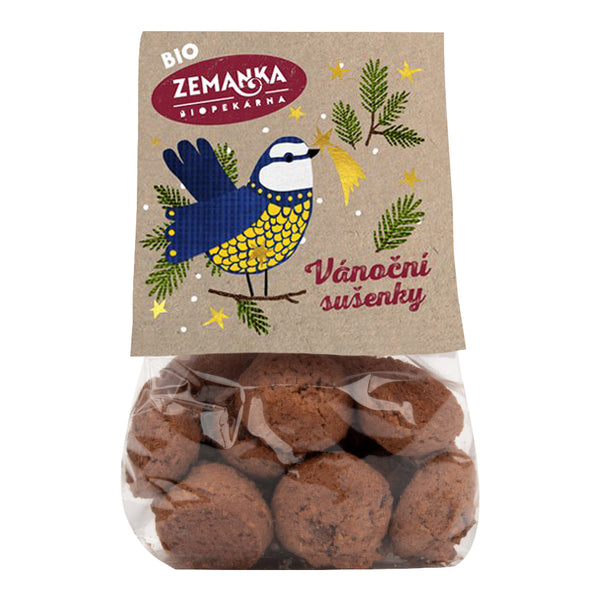 630243 Sušenky vánoční s vlašskými ořechy a kořením 100g BIO ZEMANKA-1