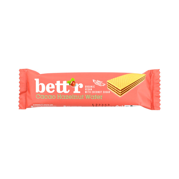 630332 Oplatka s lískovými oříšky a kakaem veganská 30 g BIO BETT´R-1