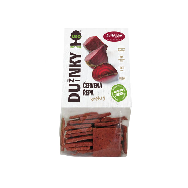 630401 Krekry slané s dužinou z červené řepy 100 g ZEMANKA-1