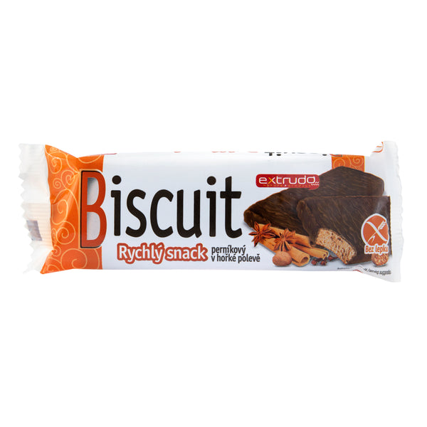 632203 Biscuit Rychlý snack perníkový v kakaové polevě 24 g EXTRUDO -2