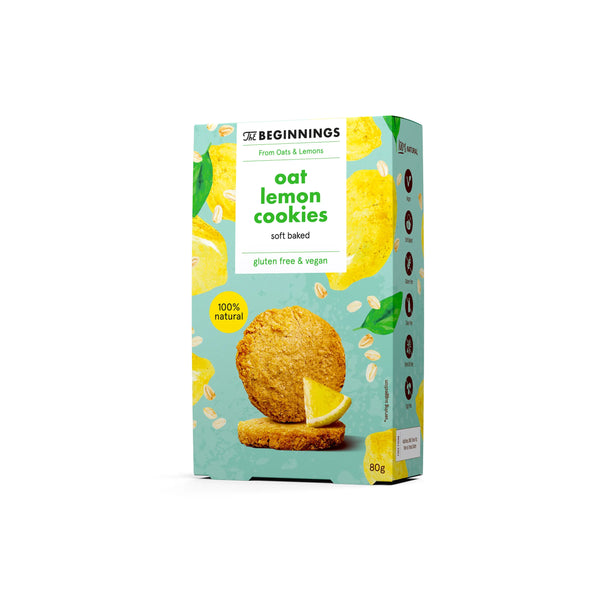 632248 Sušenky ovesné proteinové s citronem 80 g THE BEGINNINGS-1