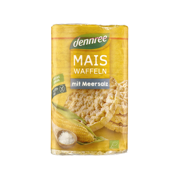 640064 Chlebíčky pufované kukuřičné s mořskou solí 120 g BIO DENNREE-1