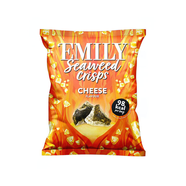 Emily Křupky z mořských řas s příchutí sýru rostlinné (18 g)