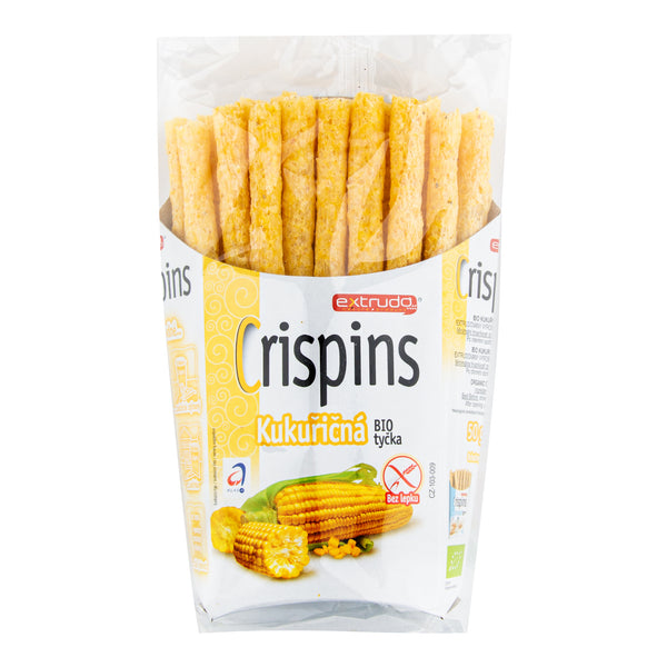 641013 Tyčinka kukuřičná Crispins bezlepková 50 g BIO EXTRUDO-2