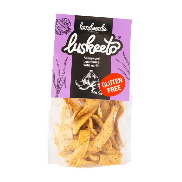 645032 Krekry luštěninové s česnekem 70 g LUSKEETO-1