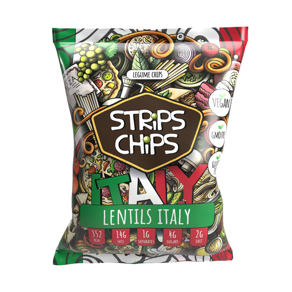645038 Krekry luštěninové Italy 90 g STRIPS CHIPS-1