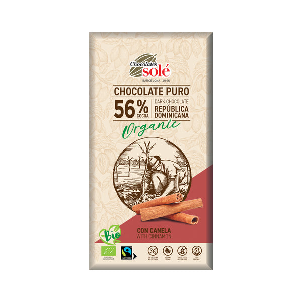 660198 Čokoláda hořká se skořicí 100 g BIO SOLÉ-1