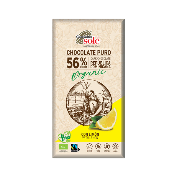 660200 Čokoláda hořká citrónová 100 g BIO SOLÉ-1