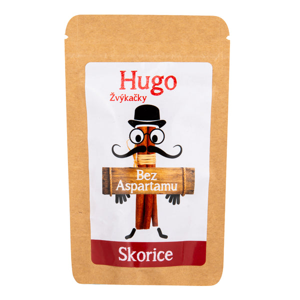 662231 Žvýkačky HUGO skořice 42 g VELEBA-1