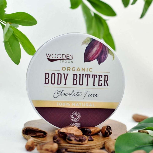 Wooden Spoon Tělové máslo Čokoládová horečka BIO
