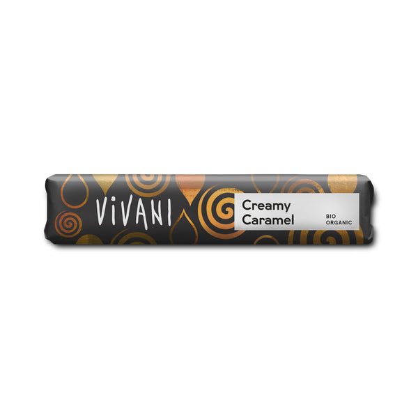 665219 Tyčinka mléčná čokoláda karamel 40 g BIO VIVANI-1