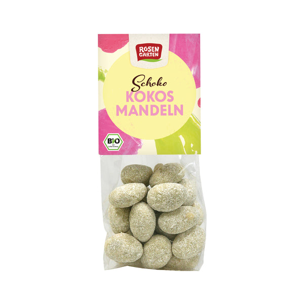 665317 Mandle v mléčné a bílé čokoládě s kokosem 100 g BIO ROSENGARTEN-1