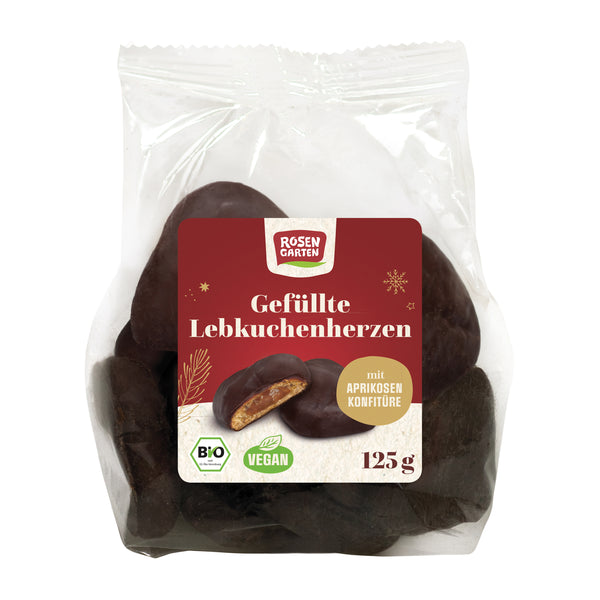 665335 Srdíčka perníková v hořké čokoládě 125 g BIO ROSENGARTEN-1
