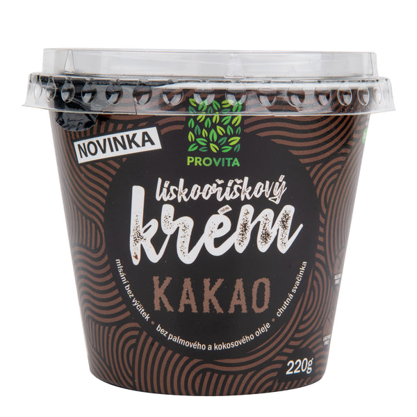 713072 Krém lískooříškový kakao 220 g PROVITA-1