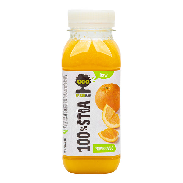 719010 Šťáva 100% pomeranč 250 ml UGO-2