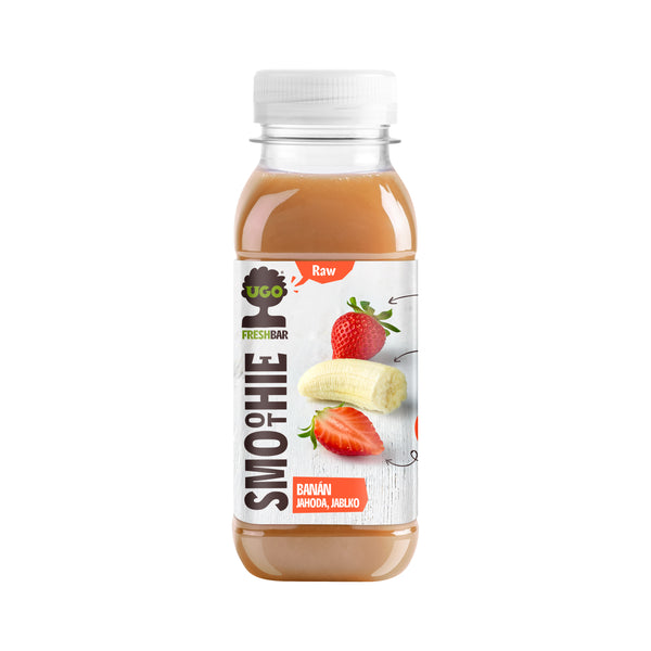 719038 Smoothie jablko, banán a jahoda 250 ml UGO-1