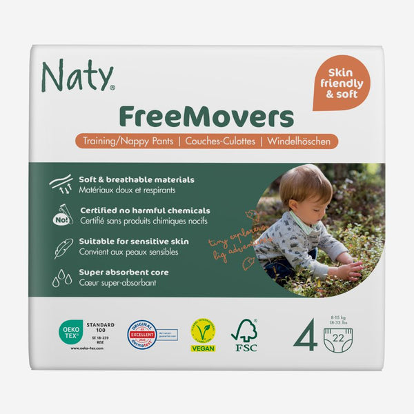Naty Natahovací plenkové kalhotky Maxi 4 (8-15 kg) (22 ks)