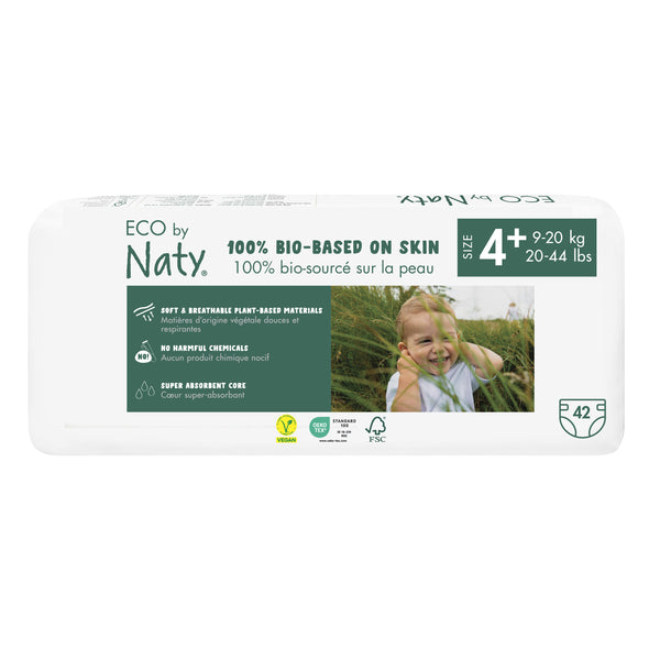 Eco by Naty Ekoplenky Maxi+ 4+ (9 - 20 kg) (42 ks)