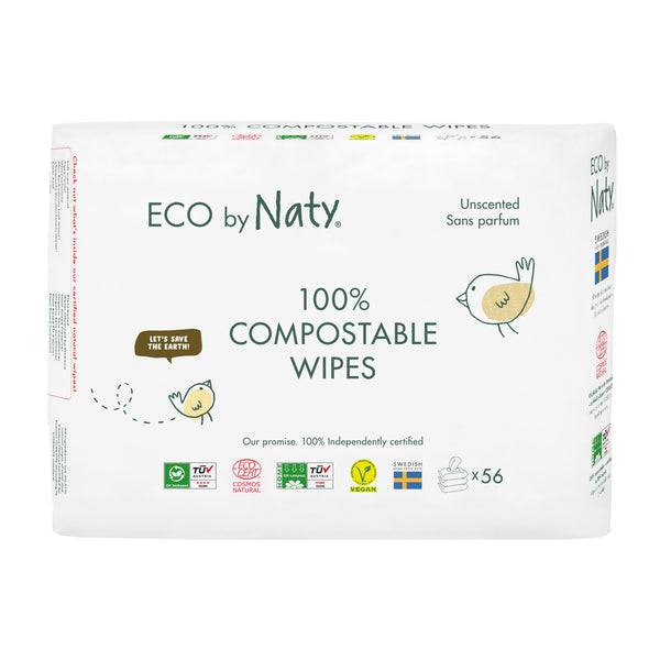 Eco by Naty Dětské vlhčené hygienické ubrousky