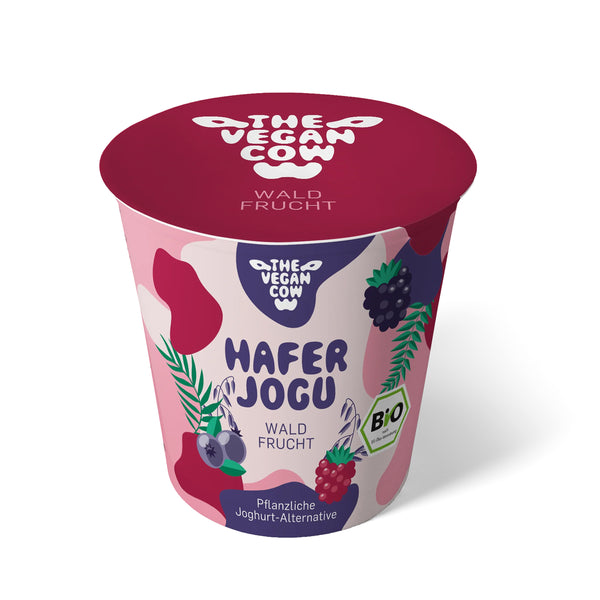 750022 Dezert ovesný fermentovaný s lesním ovocem 150 g BIO THE VEGAN COW-1
