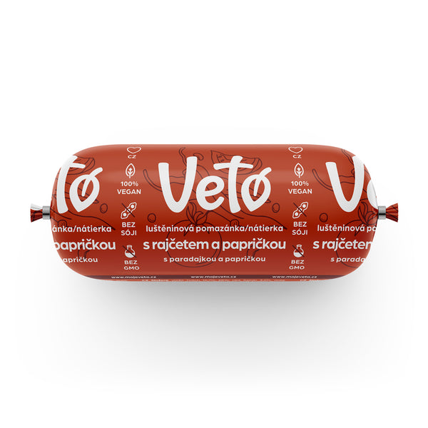 752094 Pomazánka s rajčetem a papričkou 100 g VETO ECO-1