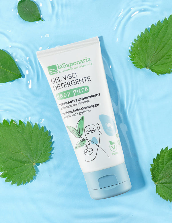laSaponaria Čisticí gel na obličej Deep Pure BIO (100 ml)