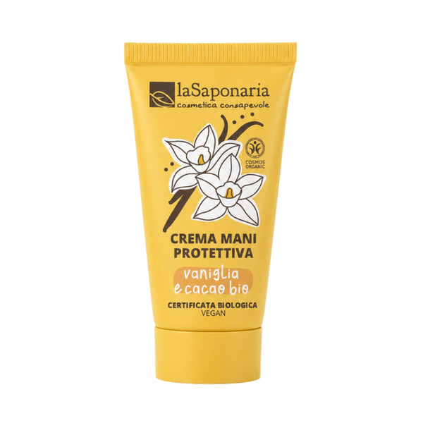 laSaponaria Vyživující krém na ruce - Vanilka & Kakao BIO (40 ml)