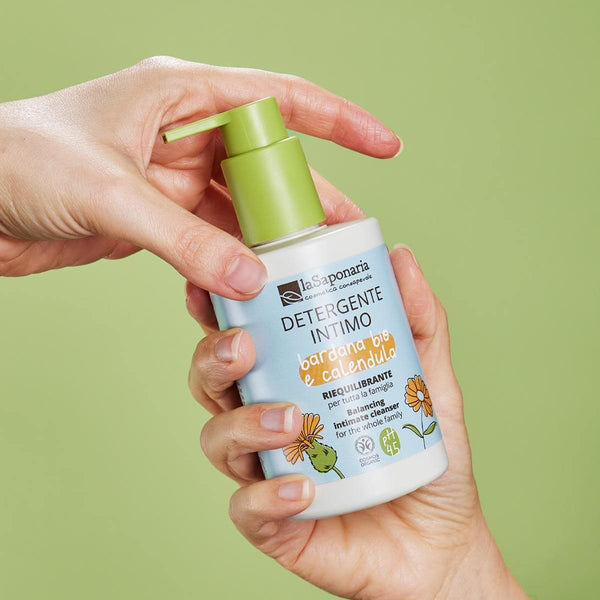 laSaponaria Intimní mycí gel s měsíčkem BIO