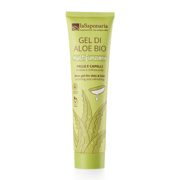 laSaponaria Aloe vera gel na tělo a vlasy BIO (150 ml) – Econea.cz
