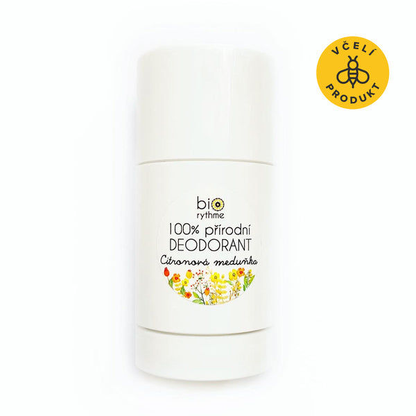 Biorythme Tuhý deodorant Citronová meduňka 30 g - pošk. obal