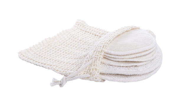Tierra Verde Pratelné odličovací tamponky - mix (4 ks malé + 2 ks velké)